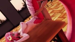 Monster musume - snake girl miia table missionary [uncensored hentai 4k]