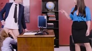 This is proper office etiquette - brazzers