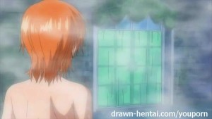 One piece porn - nami in extended bath scene