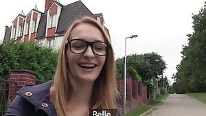 Public Agent Belle Claire has the best tits