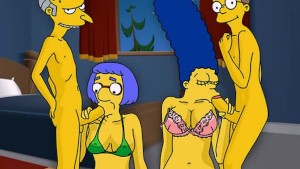 Simpsons hentai hard orgy