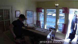 Wicked - samantha rone gets caught on hidden camera