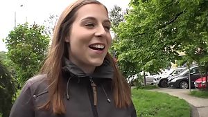 Natural brunette antonia sainz loves having sex in public