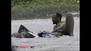 Nude beach voyeur video with sexy babes