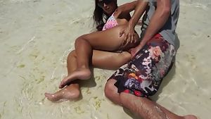 Public anal sex on beach! mila fox