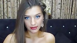 Pretty Romanian camgirl gets naked 1